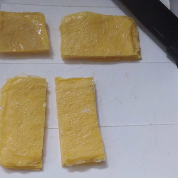 卵焼き器を使えば合理的で簡単◆基本の錦糸卵